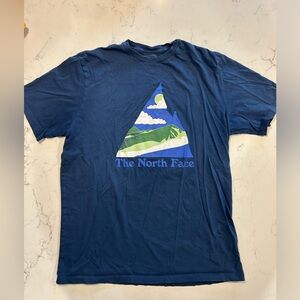 Blue North Face Tee